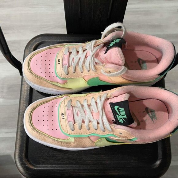 Wmns Air Force 1 Shadow 'Arctic Punch Barely Volt' - Picture 2 of 10